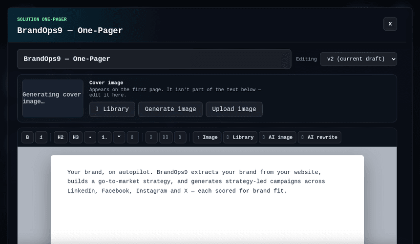 Screenshot of the Collateral: your proof, and how to create it screen